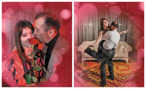 Vulpita și Viorel au primit cadou o ședinta foto de Valentine's day! Au pozat în tandrețuri, de Ziua îndrăgostiților! Galerie foto