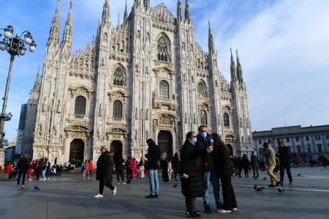 Patru morți de coronavirus și stare de urgență în Italia. Domul din Milano şi toate şcolile din Nord au fost închise