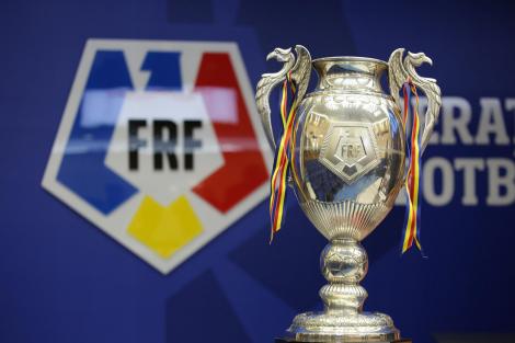Echipele calificate în sferturile de finală ale Cupei României îşi vor afla adversarele luni