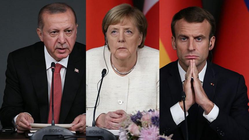 Macron şi Merkel, poate şi Johnson, la Istanbul la 17 martie, pentru a discuta despre migraţie cu Erdogan