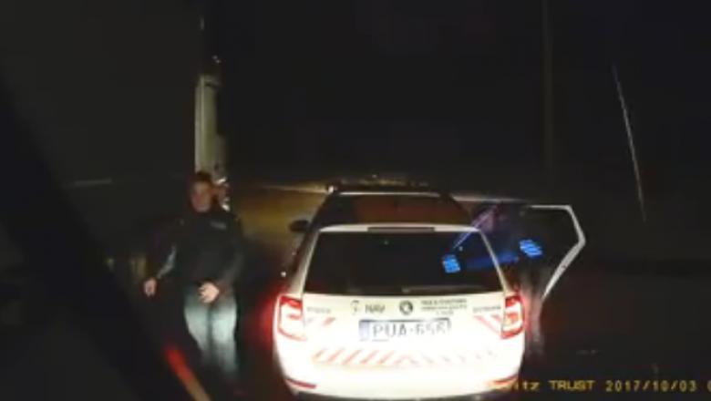 Doi polițiștii din Ungaria au refuzat să controleze actele unui șofer român care venea din Italia: ”Tot ce trebuie să faci e să spui că vii de la Milano”-Video