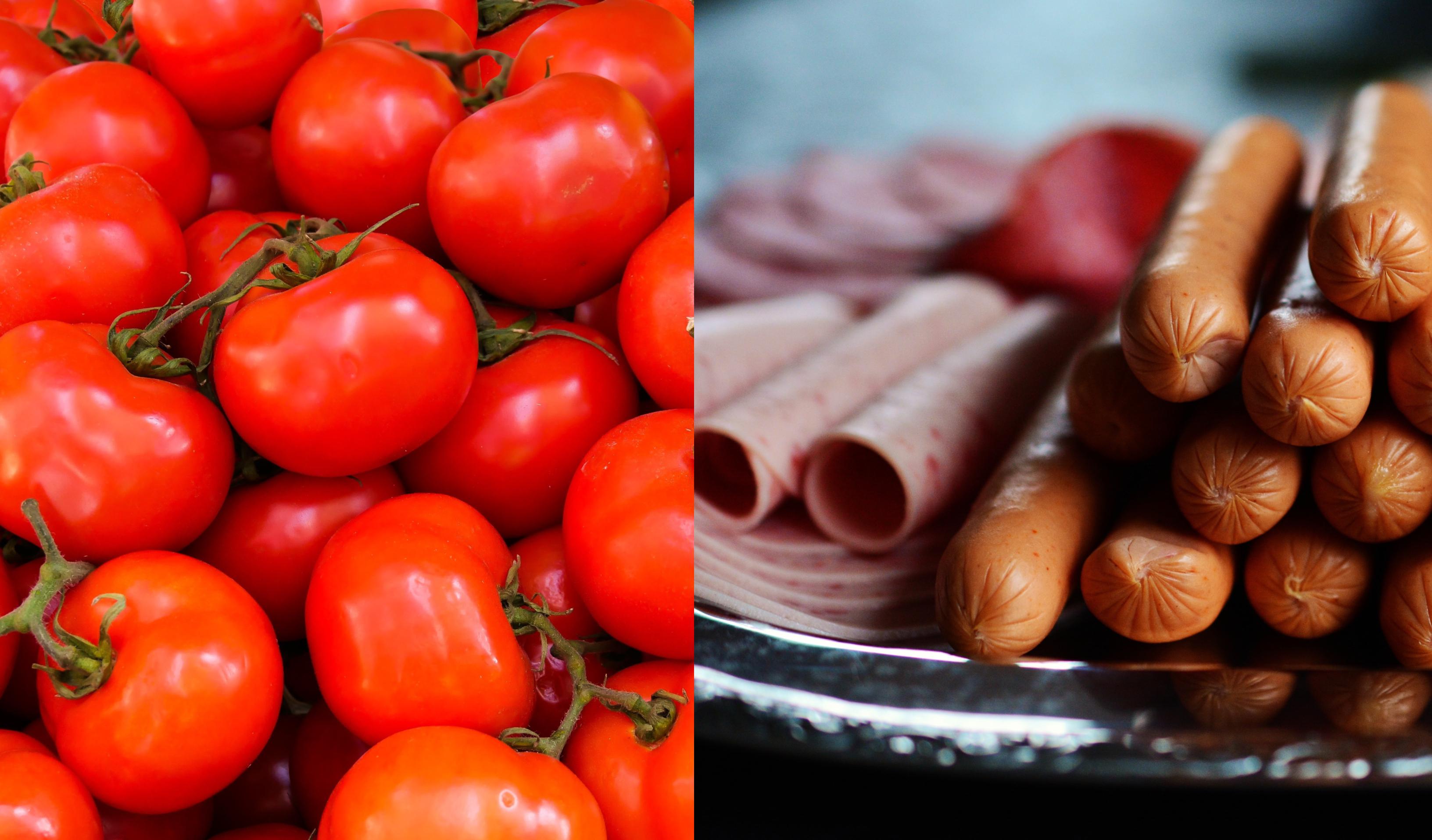 Alimente scumpite: la ce preț au ajuns roșiile, pâinea, salamul, laptele și alte alimente intens cumpărate