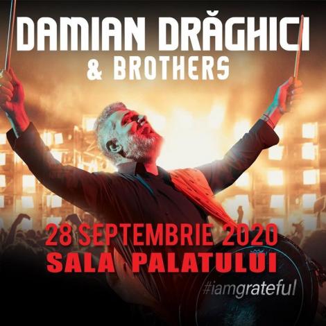 Artistul Damian Drăghici a cântat pentru vecinii săi