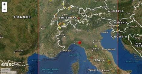 Italia, lovită de un cutremur puternic. Seismul a avut loc în regiunea grav afectată de coronavirus și a fost resimțit în trei țări 