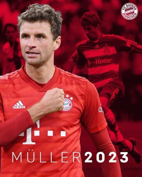 Thomas Muller şi-a prelungit contractul cu Bayern Munchen până în 2023
