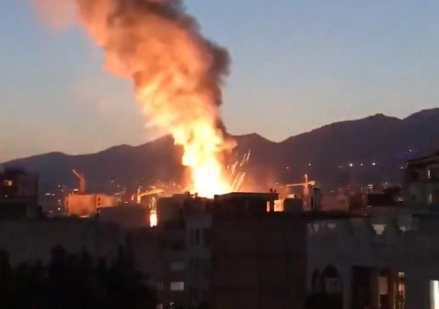 Explozie provocată de o scurgere de gaze la o clinică medicală din Teheran, soldată cu 13 morţi şi şase răniţi