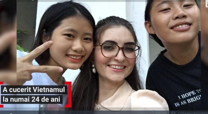 Povestea tinerei profesoare românce ajunsă în Vietnam. Otilia a lăsat România ca să-i învețe engleză pe copiii virtnamezi