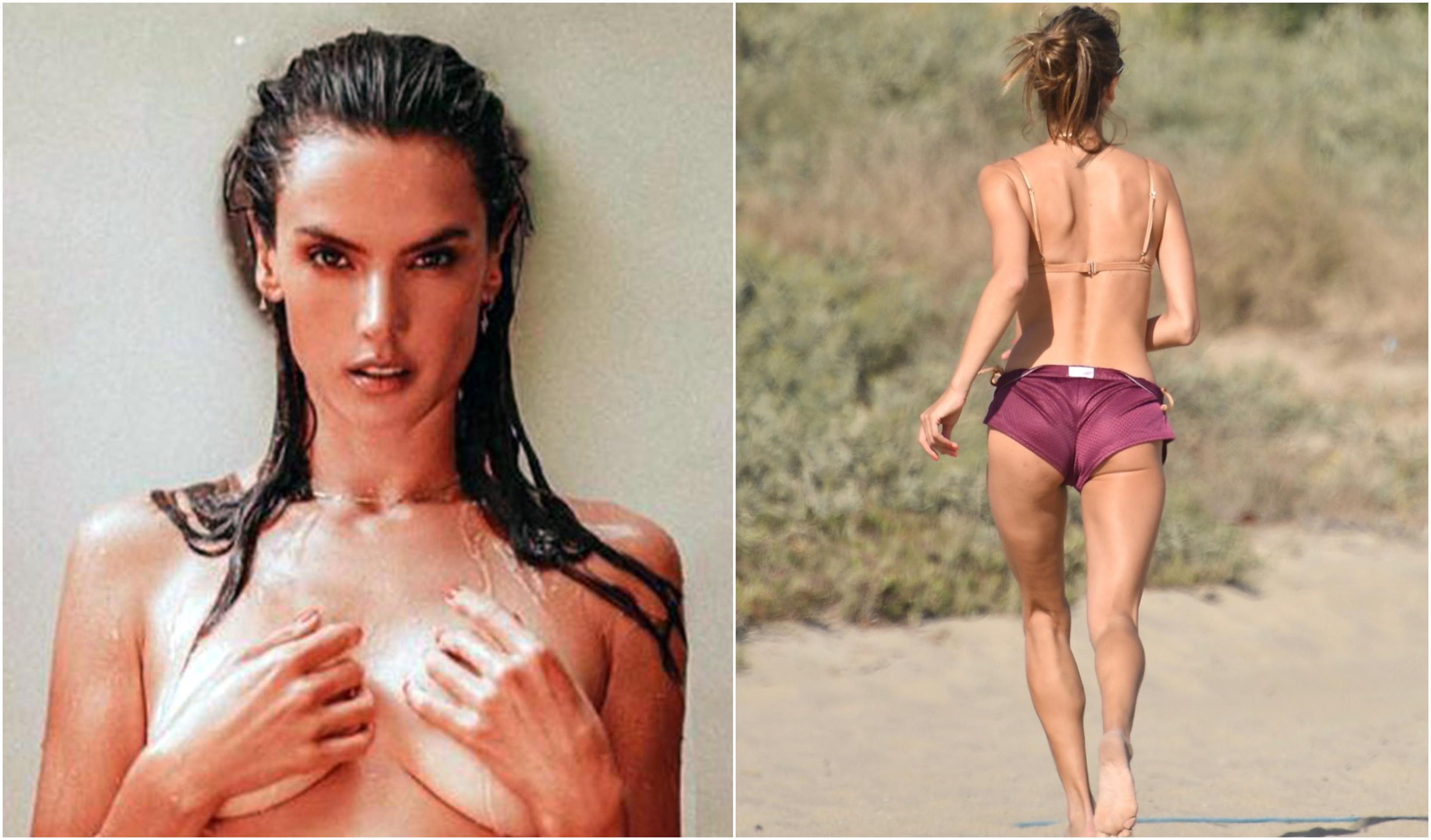 Alessandra Ambrosio a apărut într-un costum incendiar pe plajă! La 39 de ani a sucit mințile bărbaților din întreaga lume