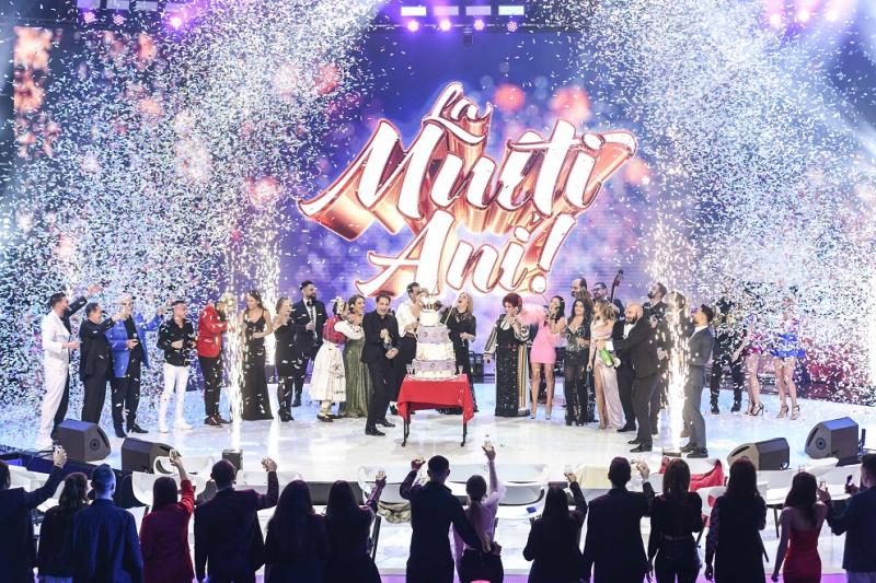Dan Negru și vedetele invitate la Revelionul Starurilor 2021, sărbătorind Anul Nou