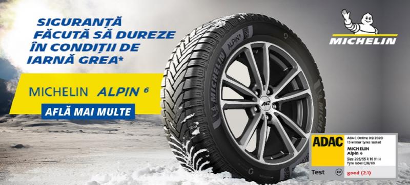 Imagine ilustrativă cu anvelope Michelin