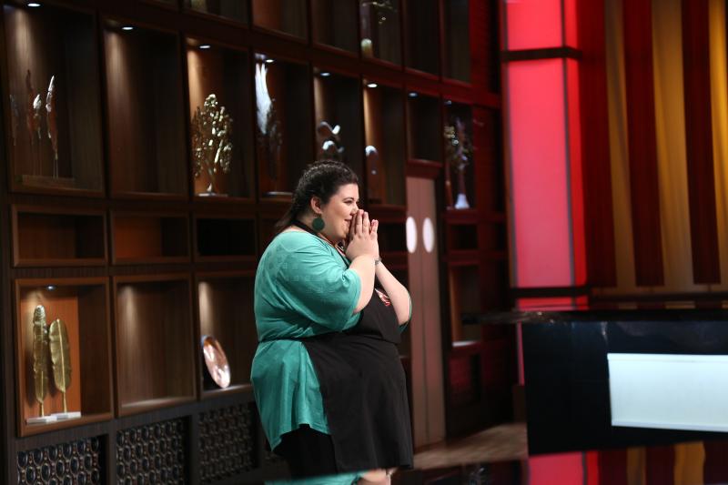 Claudia Radu, în fața juraților emisiunii „Chefi la cuțite” sezonul 8