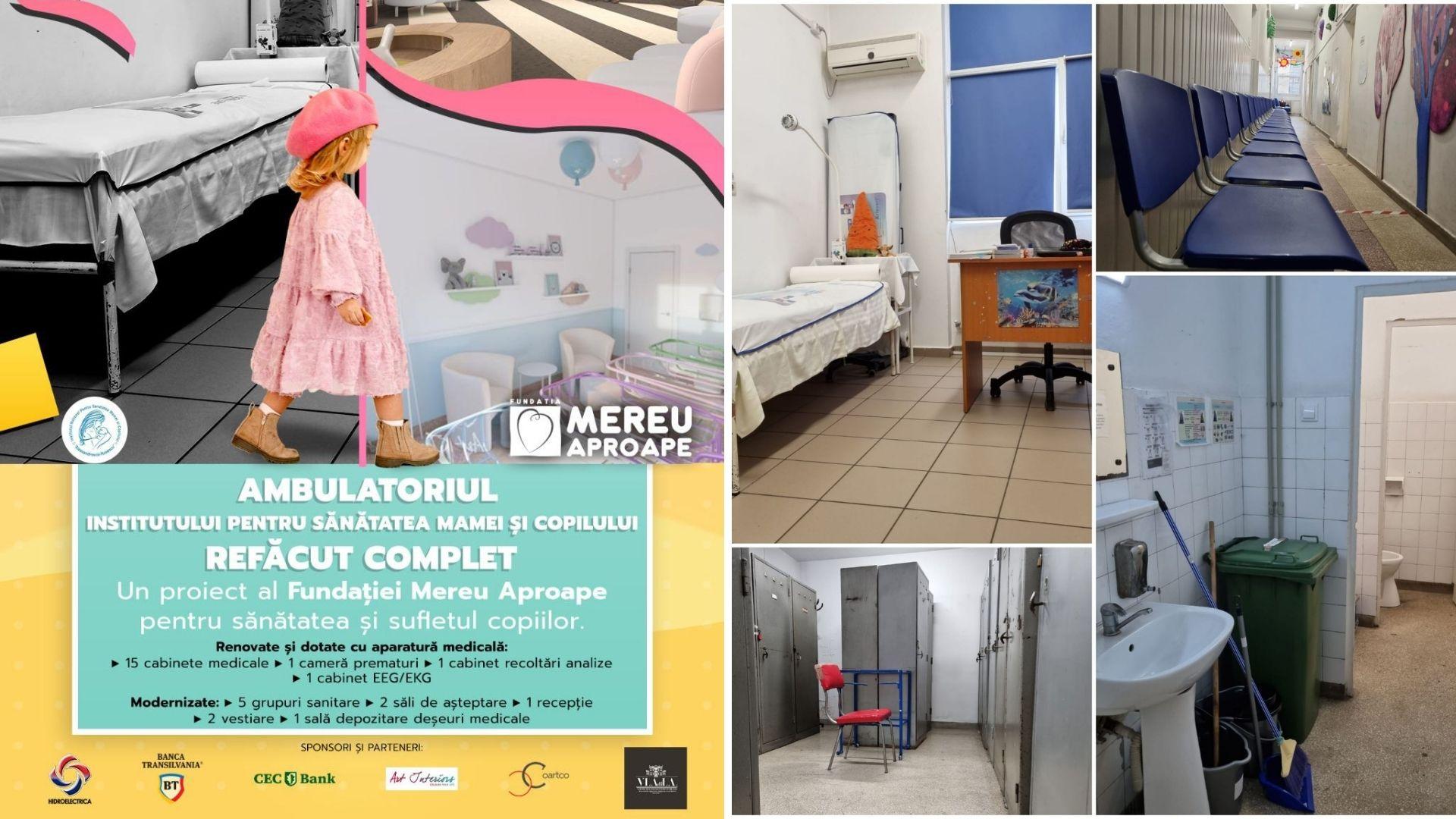 (P) Investiție majoră a Fundației Mereu Aproape pentru Institutul Național pentru Sănătatea Mamei și Copilului din București