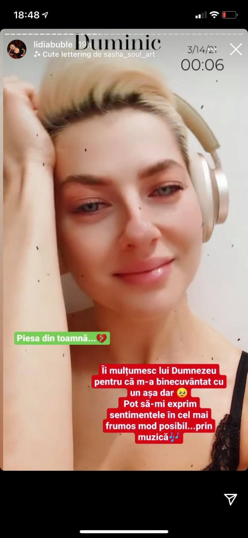 Lidia Buble SurprinsÄƒ Cu Lacrimi In Ochi Care Este Motivul Pentru Care Artista A ReacÈ›ionat AÈ™a Ii MulÈ›umesc Lui Dumnezeu Antena 1