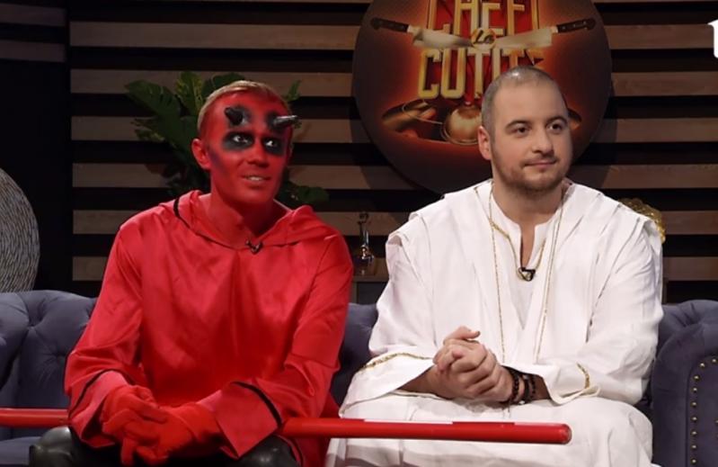 Ionuţ Rusu şi Andrei Ciobanu în culisele „Chefi la cuțite”