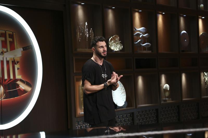 Adrian Savin în platoul Chefi la cuțite