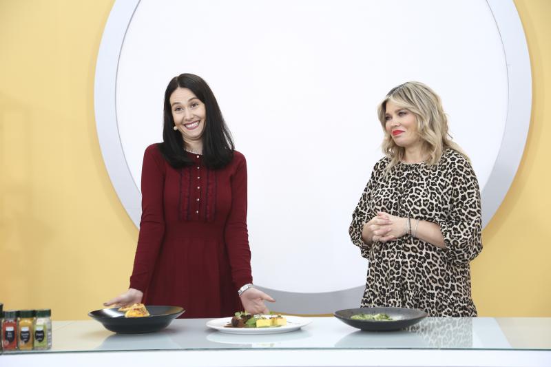 Andreea Moldovan și Gina Pistol, la degustarea pentru amuleta 20