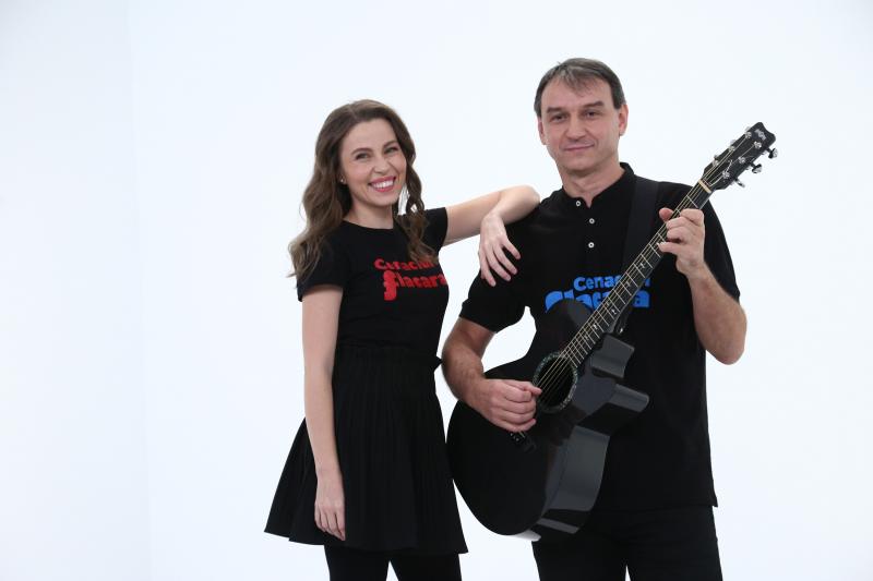 Andrei Păunescu și Maria Măgirescu in culisele chefi la cutite