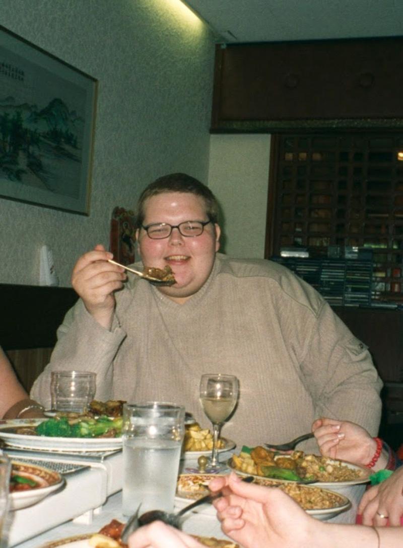 Jody Bunting savurand o masa copioasa