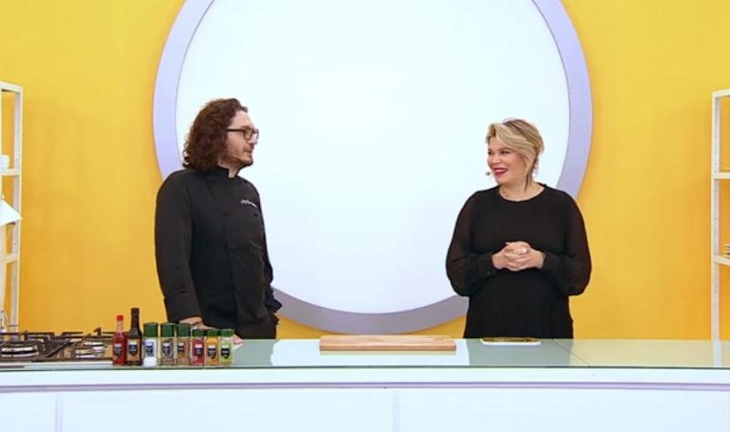 florin dumitrescu și gina pistol in bucataria chefi la cutite