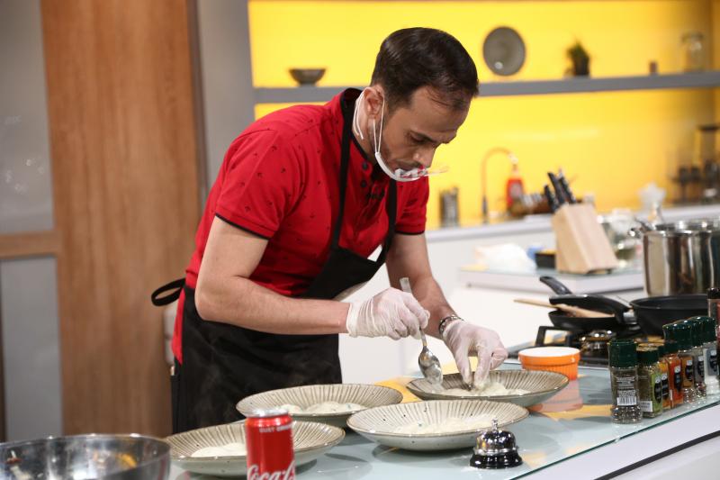 Mataz Alzarau gătind la „Chefi la cuțite”