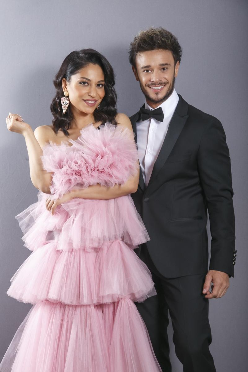 Nasrin și Dima Trofim, poză de studio