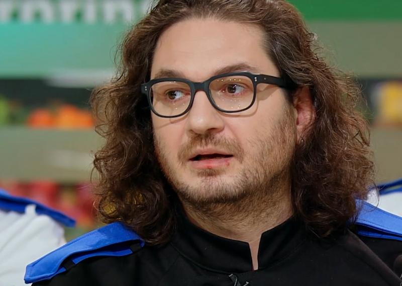 Florin Dumitrescu în bucătăria „Chefi la cuțite”
