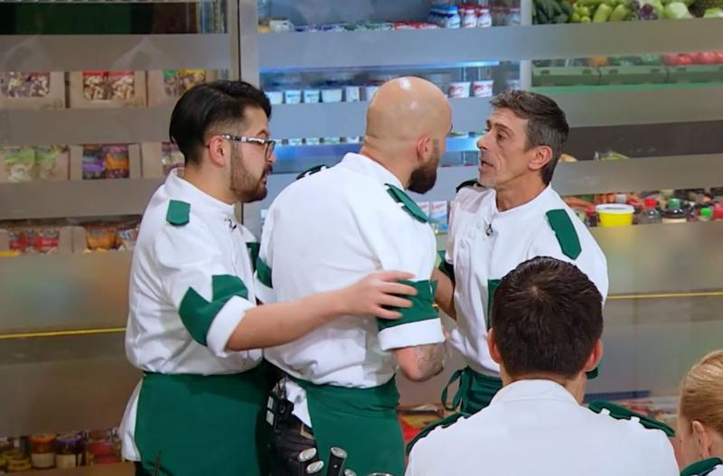 Dorin Voiasciuc și Francisco Garcia la „Chefi la cuțite”