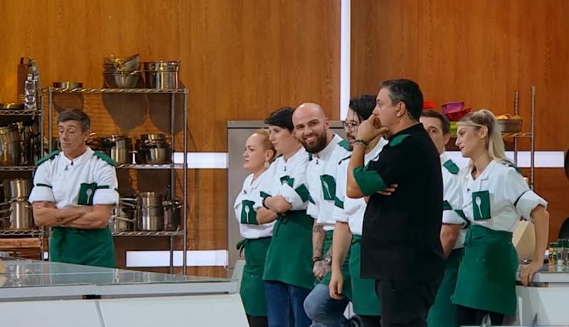 Sorin Bontea și echipa verde de la „Chefi la cuțite”