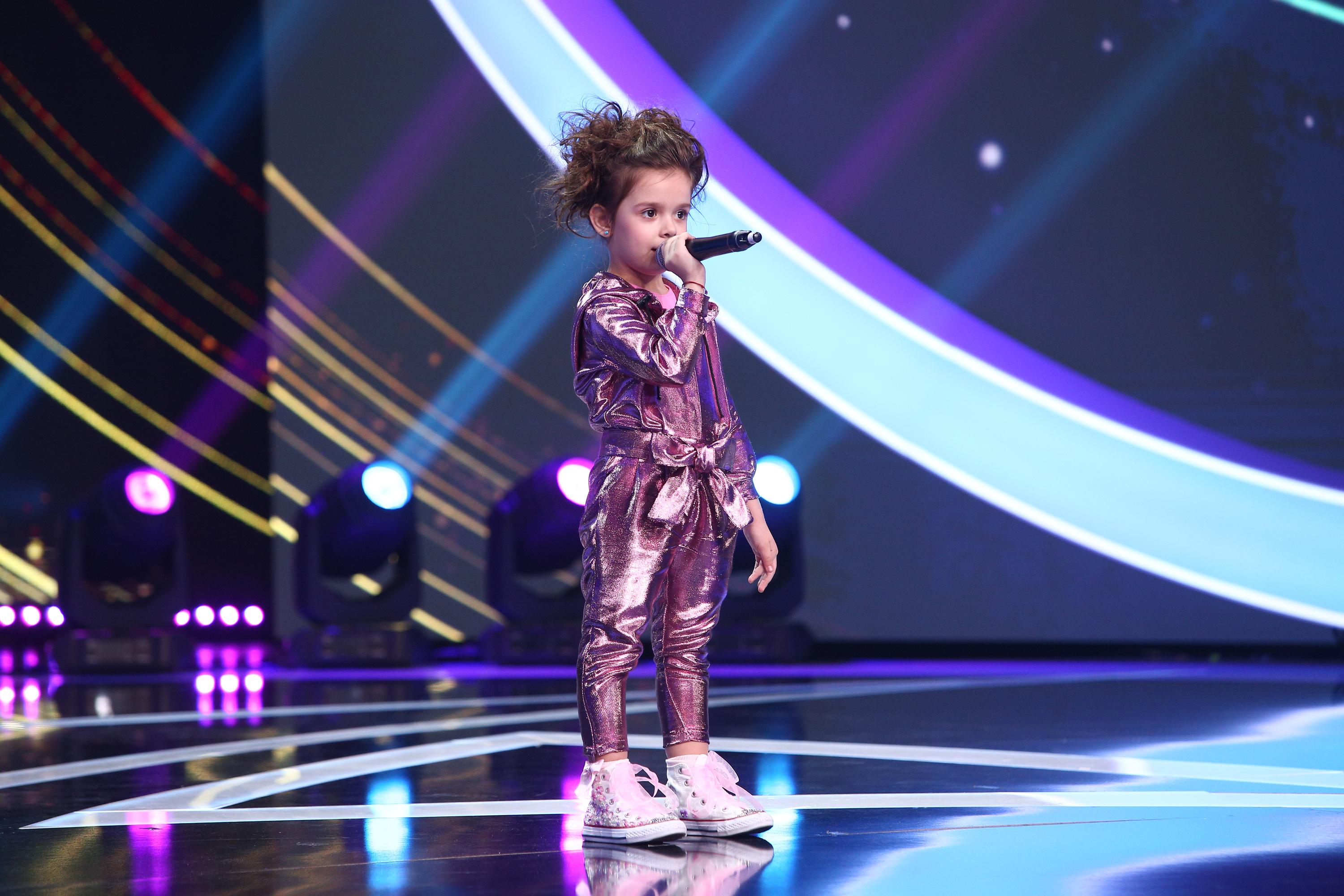 Next Star, 22 mai 2021. La doar 4 ani, Brianna Fora a interpretat piesa "Guguștiucul" și a făcut show: "Guguștiucul e mortal!"