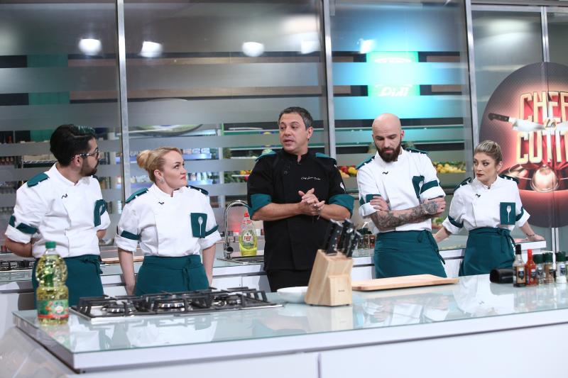 Sorin Bontea și echipa verde, la chefi la cutite
