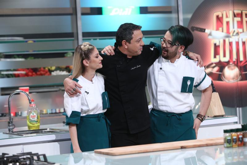 sorin bontea alaturi de elena matei si rikito watanabe (riki)