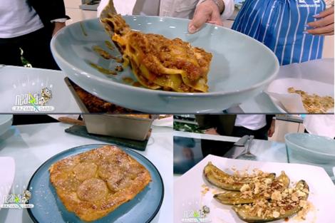 Tartă cu ceapă caramelizată, lasagna delicioasă și banane caramelizate, rețetele lui Nicolai Tand la Neatza cu Răzvan și Dani