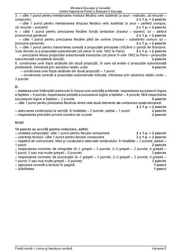 Evaluarea Națională 2021 Subiecte și Barem La Limba Română Ce Au Avut