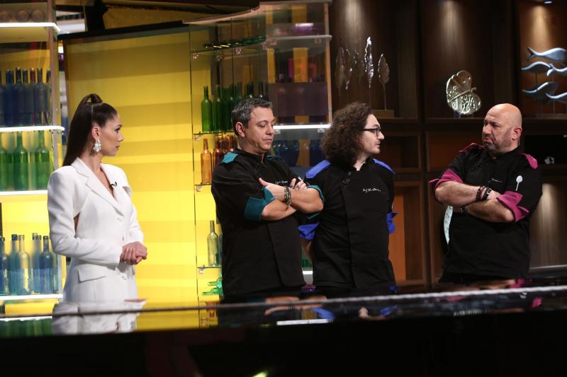 Irina Fodor și jurații emisiunii „Chefi la cuțite”