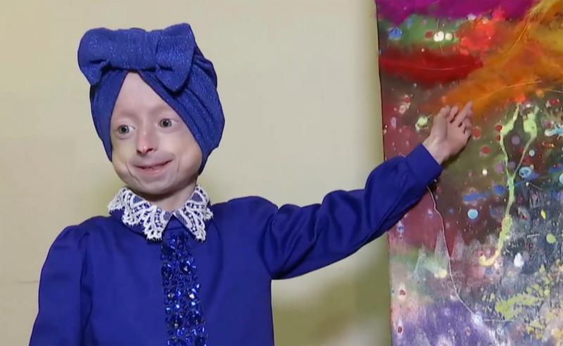 Iryna ‘Irochka’ Khimich prezentandu-si tablourile