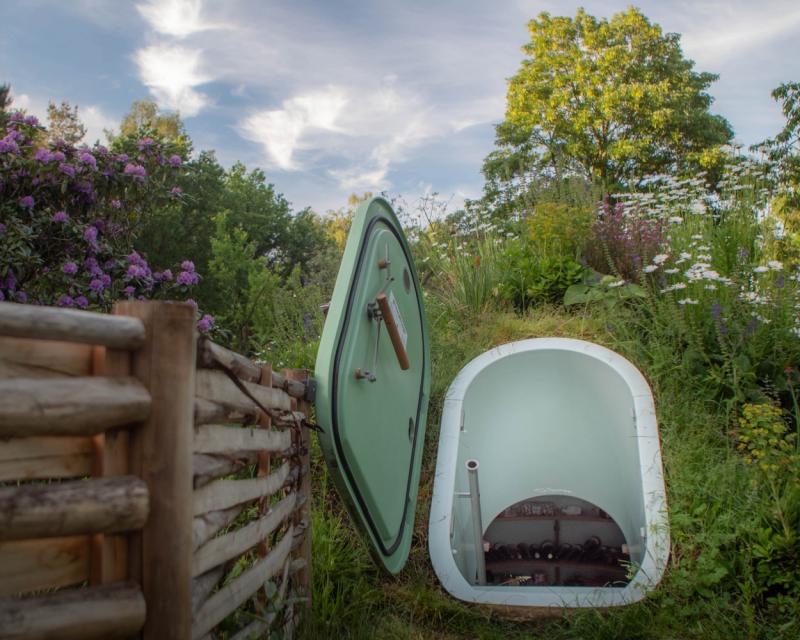 groapa din pamant transformata in frigider subteran