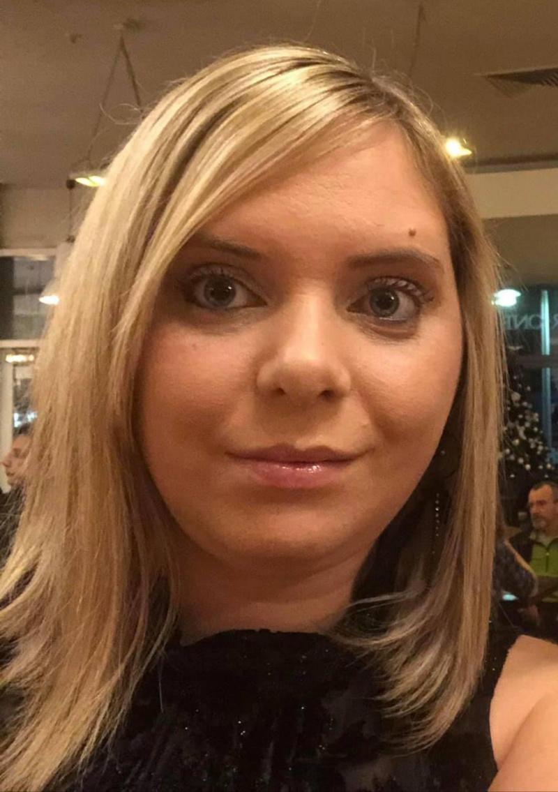 Holly Strevens înainte de incidentul cu burgerul