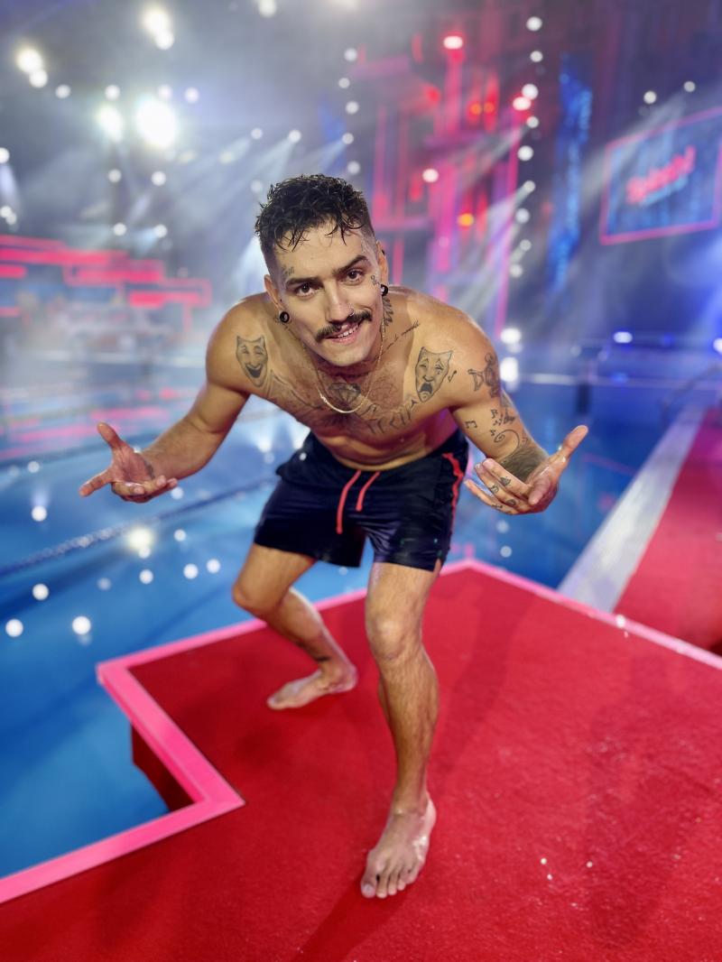 Emanuel Neagu la „Splash! Vedete la apă”