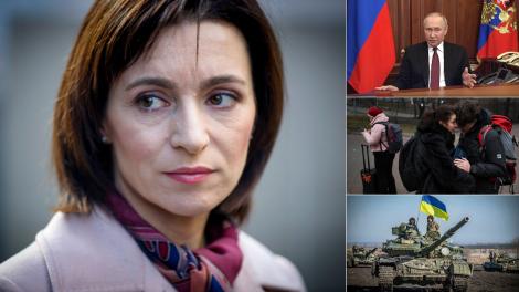 Ce se întâmplă în Republica Moldova după ce Rusia și Belarus au atacat Ucraina. Maia Sandu, cerere către Parlament