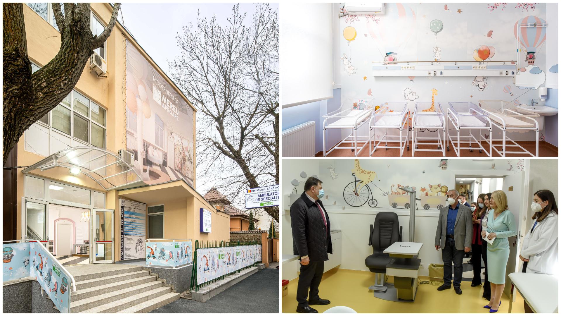 Fundația Mereu Aproape a modernizat Ambulatoriul de Specialitate de la Institutul Național „Alessandrescu-Rusescu”
