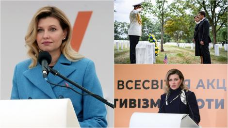 Olena Zelenska, mesaj pentru presa internațională. Ce dezvăluiri a făcut despre poporul ucrainean: „A subestimat țara noastră”