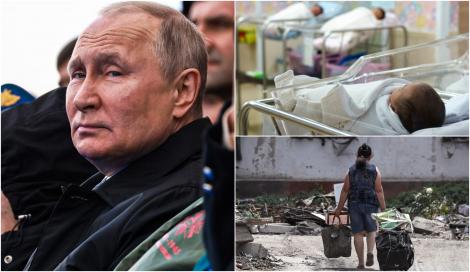 Ce se întâmplă cu copiii nou-născuți în zonele din Ucraina, aflate sub ocupație rusească. Părinții nu mai au de ales