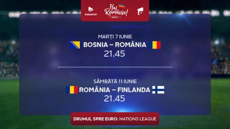 Bosnia – România în UEFA Nations League. Meciul se vede live pe Antena 1 și AntenaPLAY