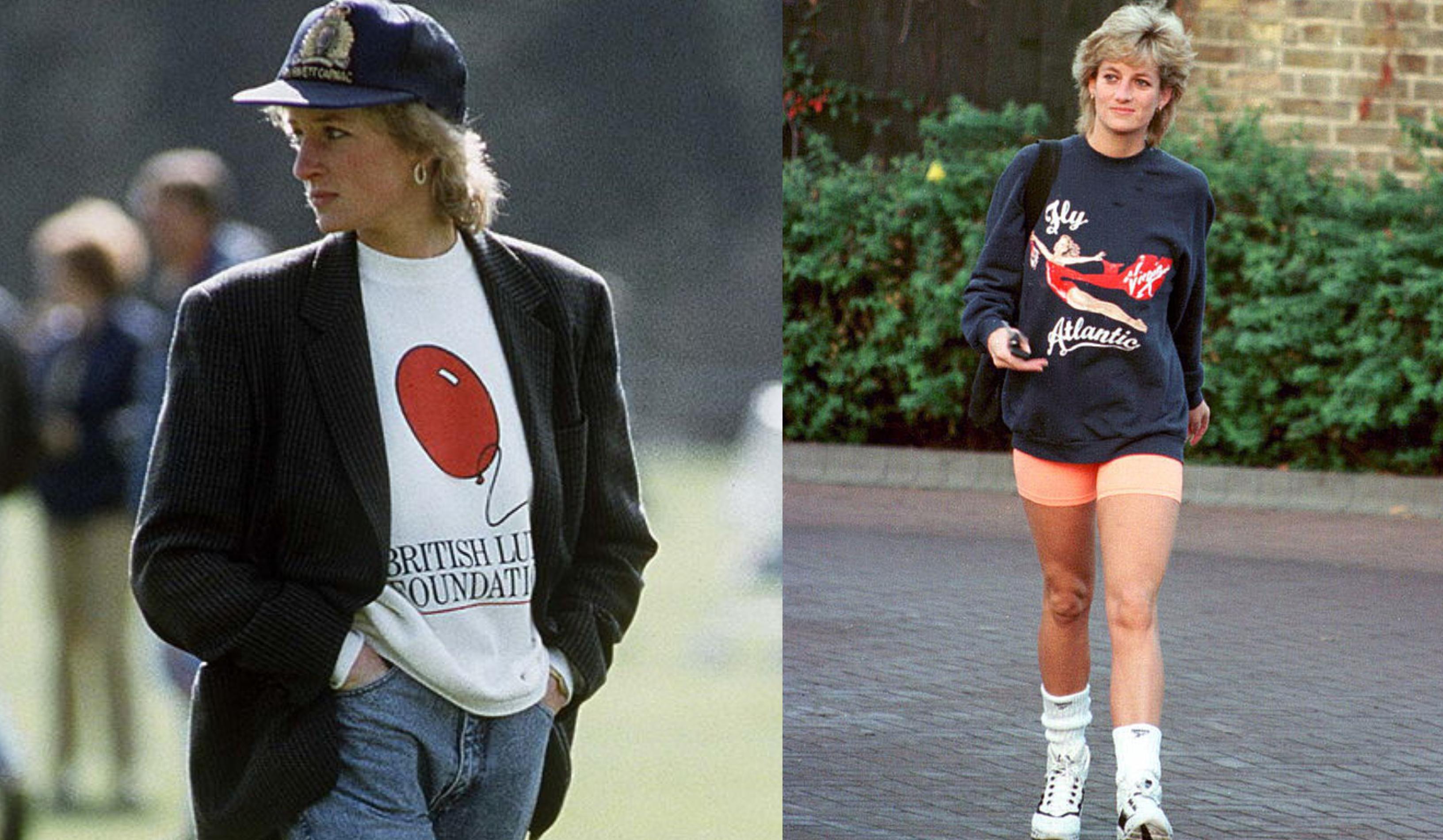Șapte momente când Prințesa Diana s-a îmbrăcat sport, deși protocolul îi interzicea | FOTO
