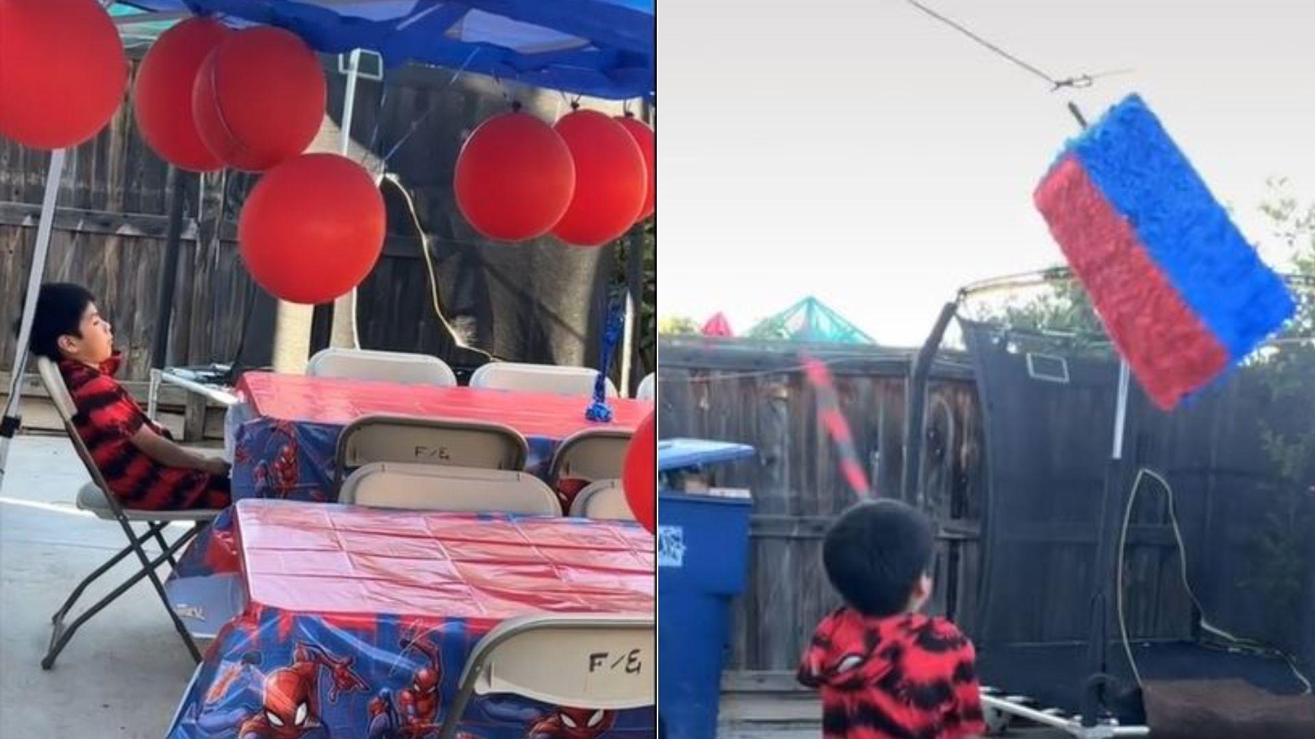 Un băiețel și-a invitat prietenii la ziua lui de naștere, dar niciun micuț nu a venit. Reacția lui a înduioșat internetul