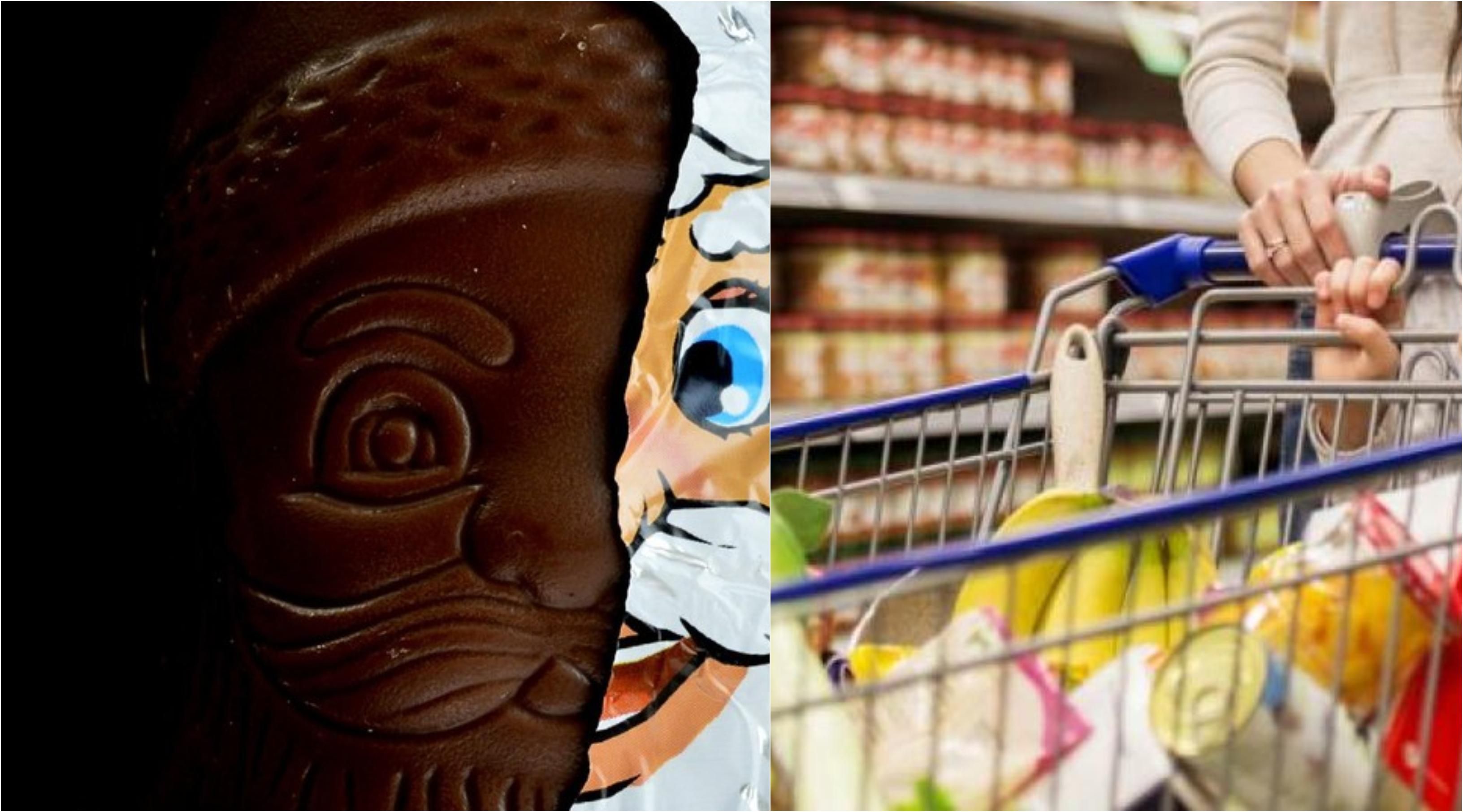 Atenție ce cumpărați copiilor! Figurine de ciocolată cu posibile bucăți de metal, retrase din hipermarketuri. Unde se găseau