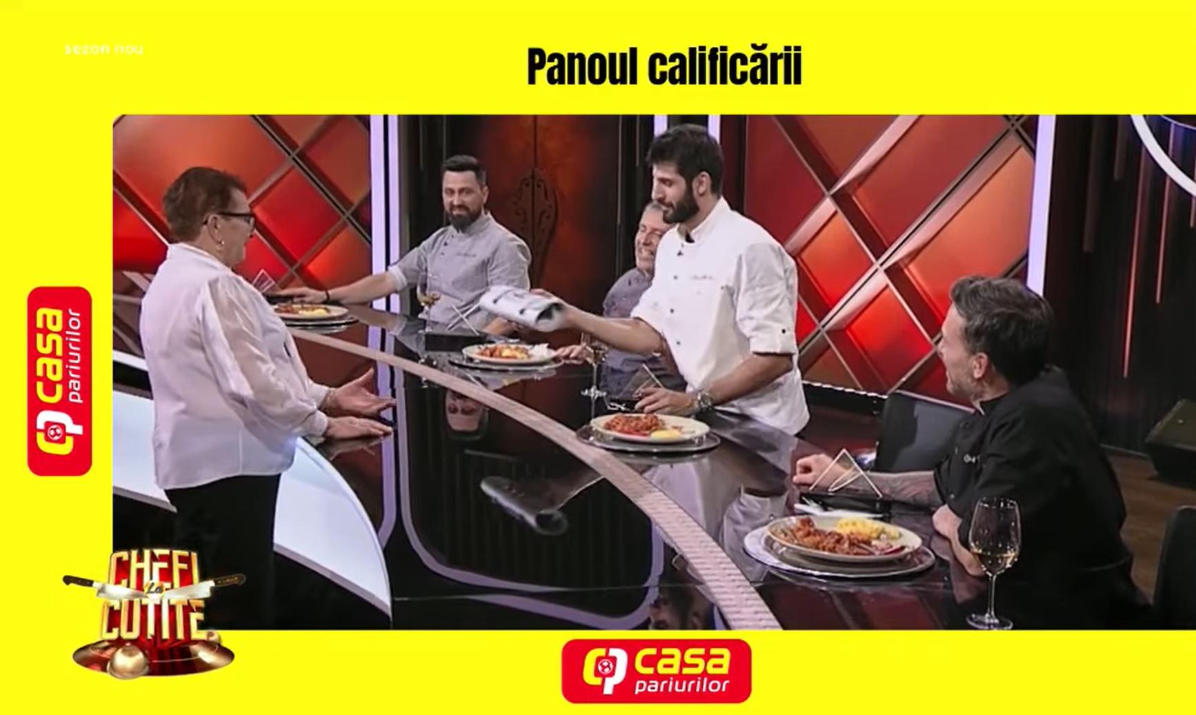 Ioana Mincu la Chefi la cuțite sezonul 13 alaturi de jurati