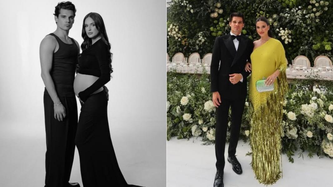 Primele imagini de la botezul fiului lui Ianis și al Elenei Hagi! Ce nume au ales pentru băiatul lor