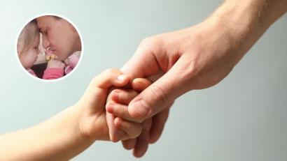 Fotografia care a înduioșat românii. Care este povestea din spatele imaginii de familie