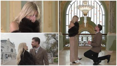 Mireasa, sezon 12. Cum a cerut-o Liviu în căsătorie pe Emily. Imagini de la a doua logodnă din acest sezon